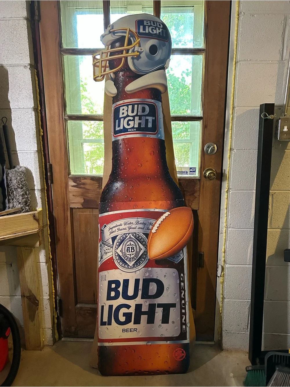 Football Bud Light Bar Decor Man Cave Decor